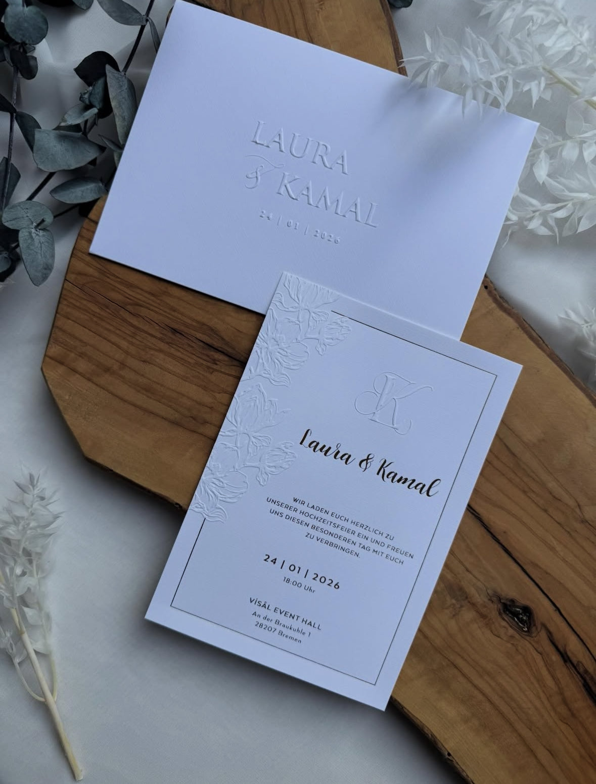 Faire-part de mariage