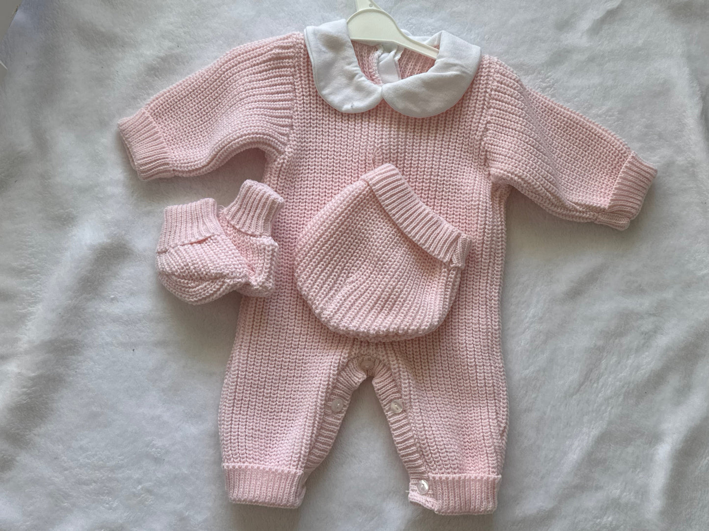 Pyjama bébé en maille épaisse