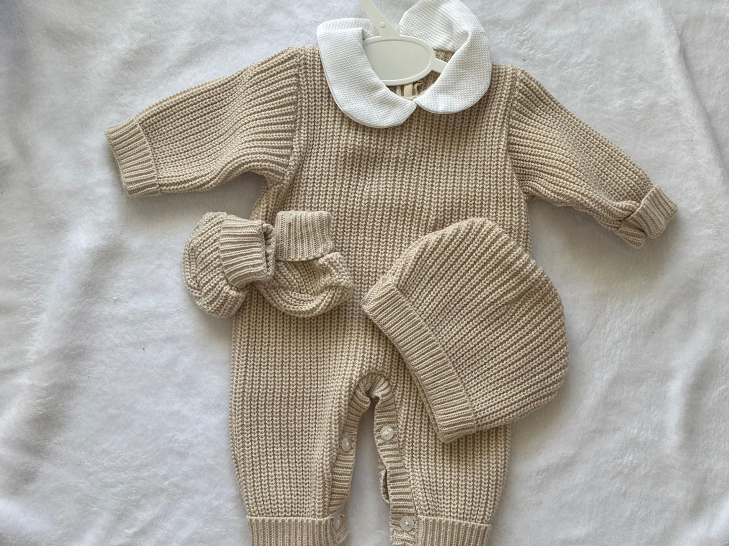 Pyjama bébé en maille épaisse