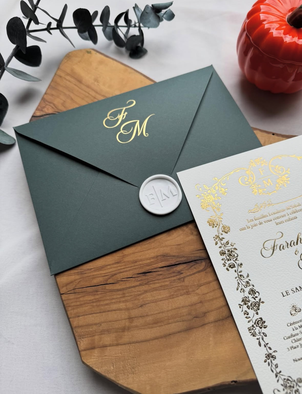 Faire-part de mariage