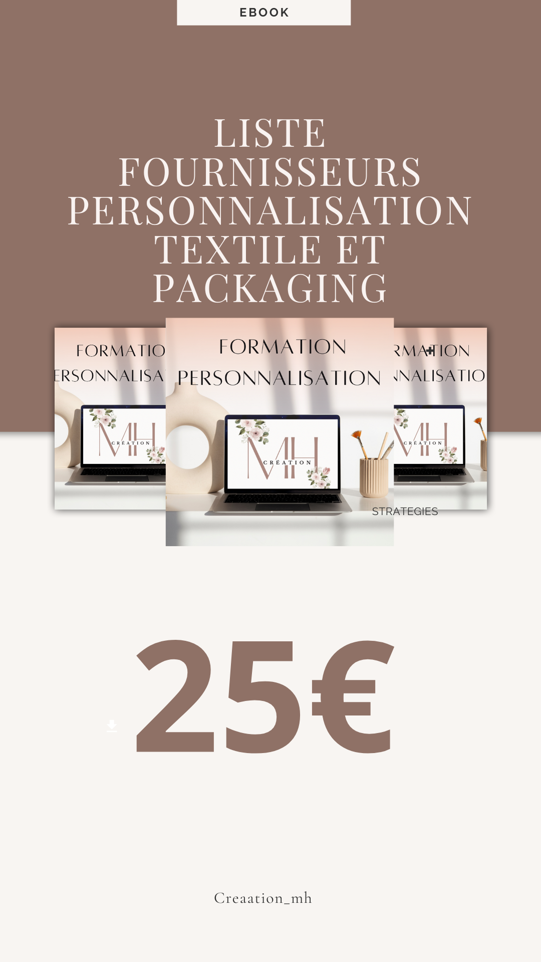 Ebook personnalisation